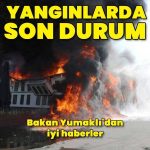 Bakan Yumaklı: 7 yangın kontrol altında